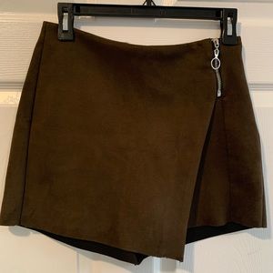 Zara Brown Skort